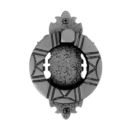 Acorn Mfg 606W 6.25 Inch Warwick Ring Door Pull WPBBP